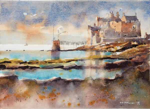 600x435 Painting Watercolor Seascapes From Photos