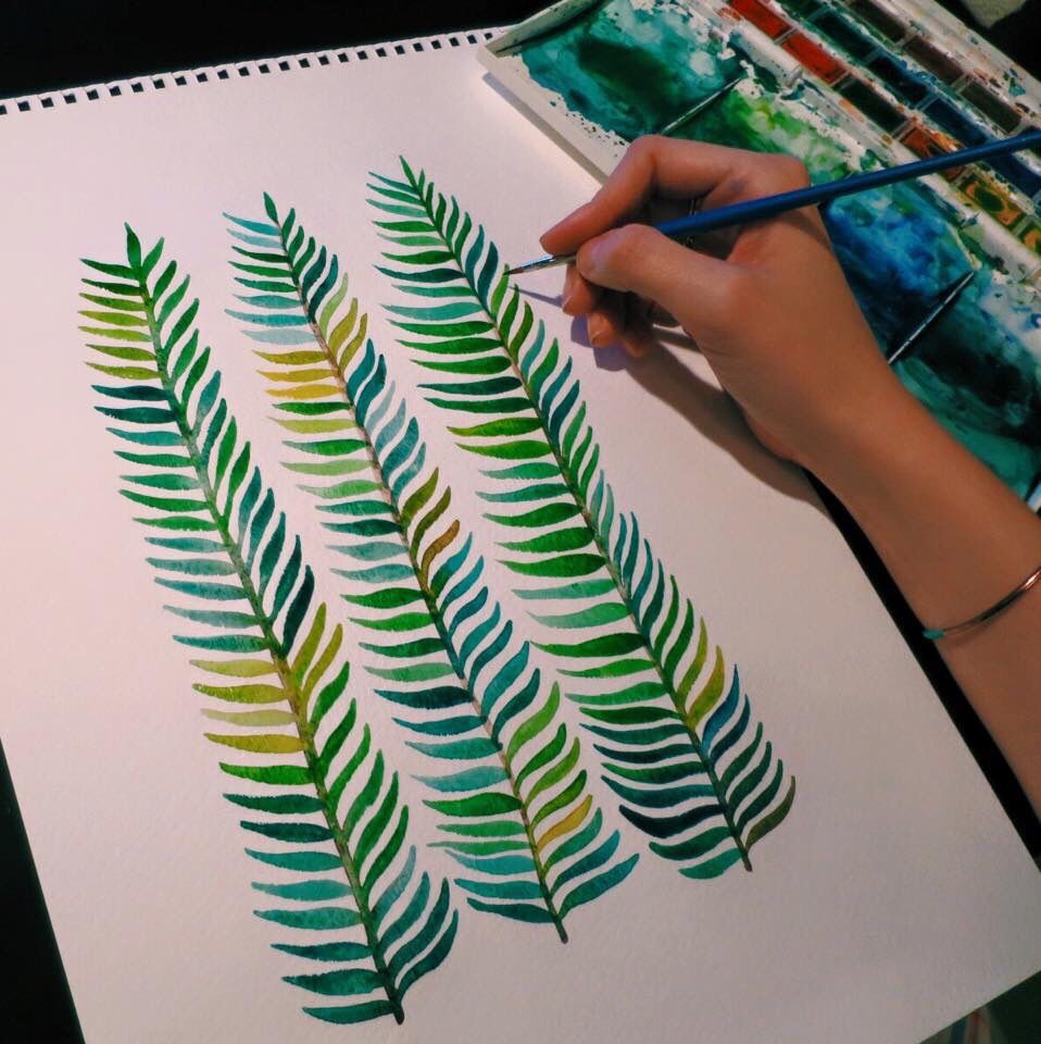 958x960 Watercolor Seaweed. Seaweed, Watercolor And Sea Drawing