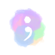 190x190 Semicolon In Watercolor Stain By Luminosa Spreadshirt