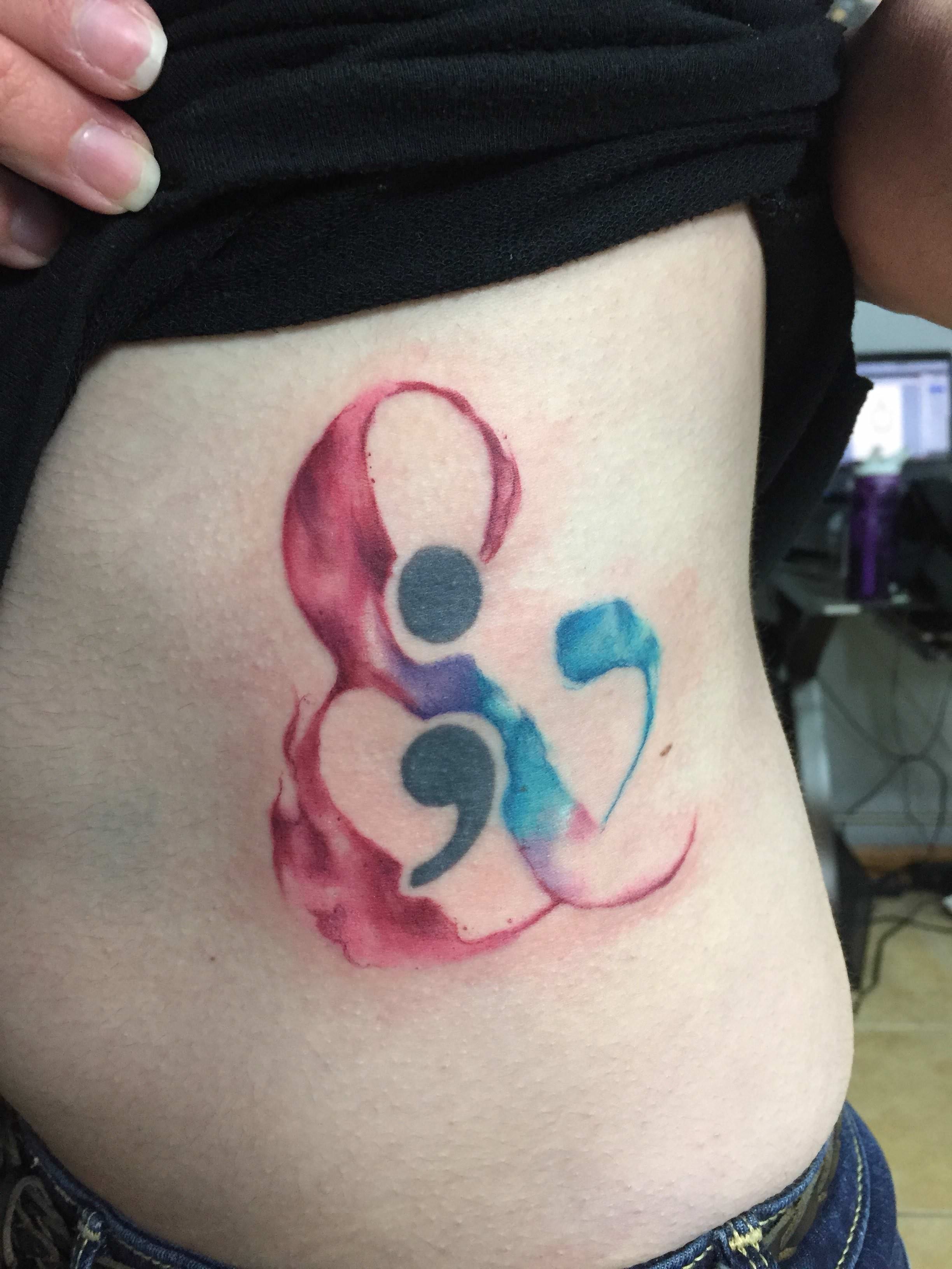 2448x3264 Watercolor Ampersand (Addition To Semicolon) By Adam Zimmer