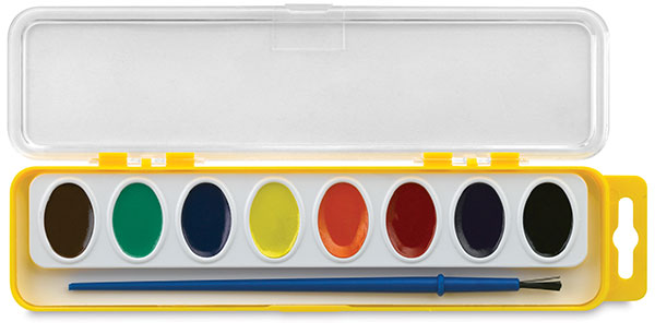 600x306 Sargent Art Time Washable Watercolor Pan Sets