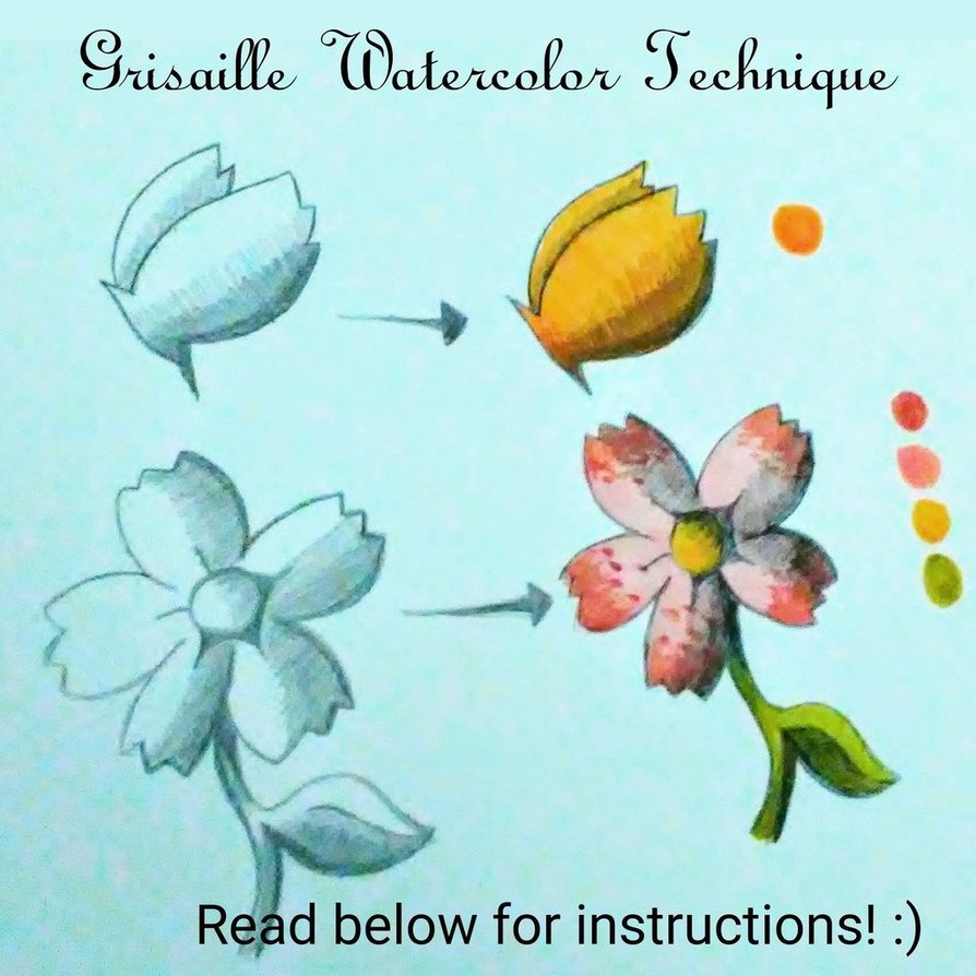 894x894 Watercolor Shading Technique Tutorial By Jr Sketcher