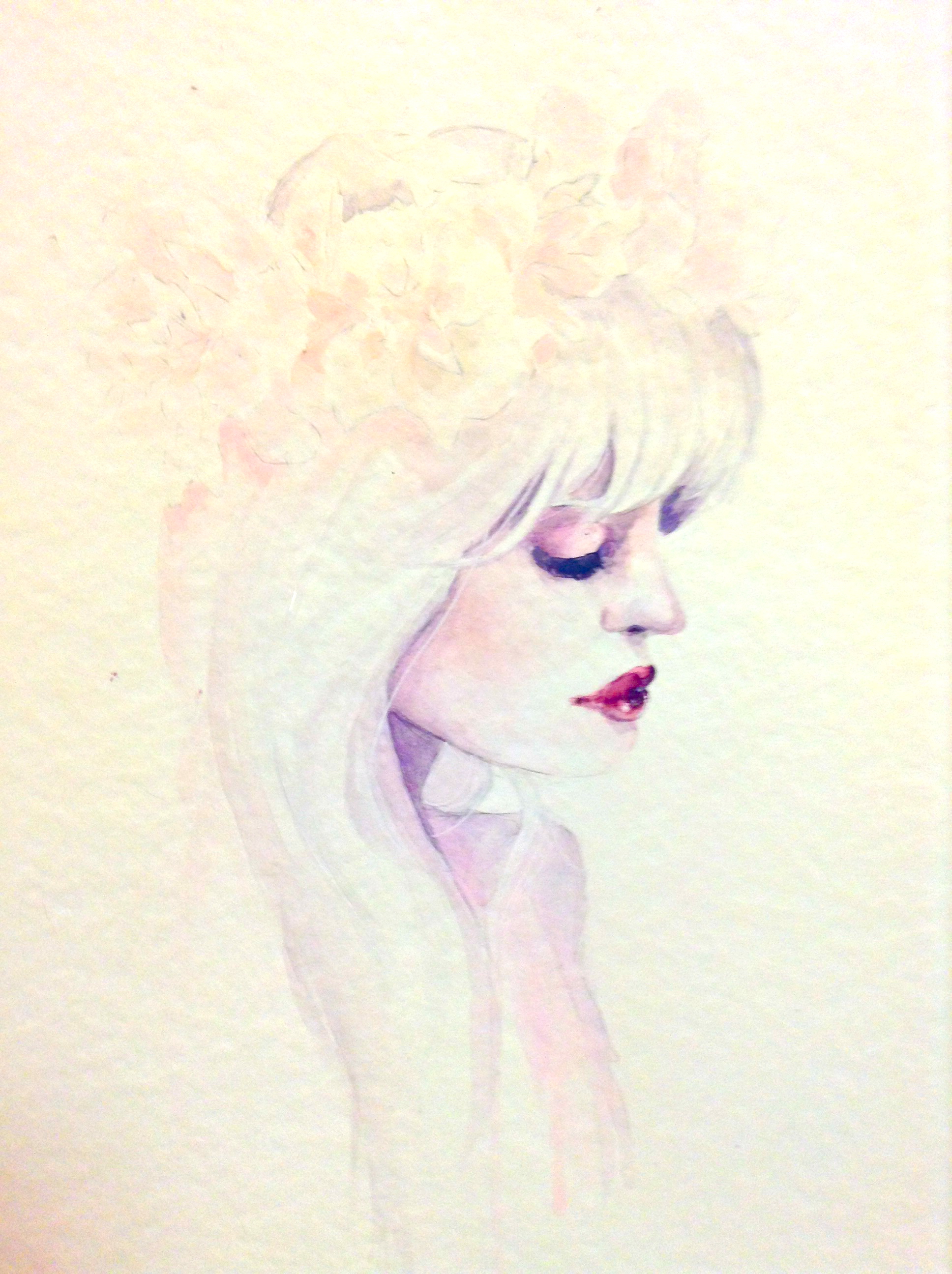 1936x2592 Flower Girl Watercolor Shading Figment Pigment