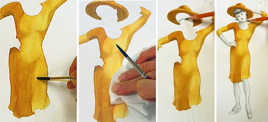 525x240 How To Paint Darks And Shadows In Watercolor By Mara Mattia