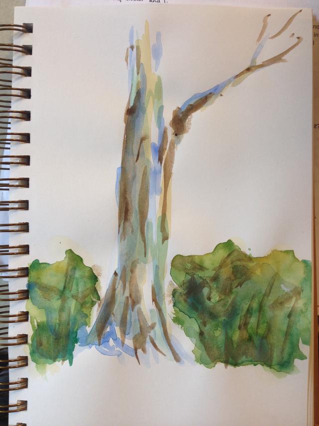 640x853 How To Use Layers In Watercolor To Paint A Tree