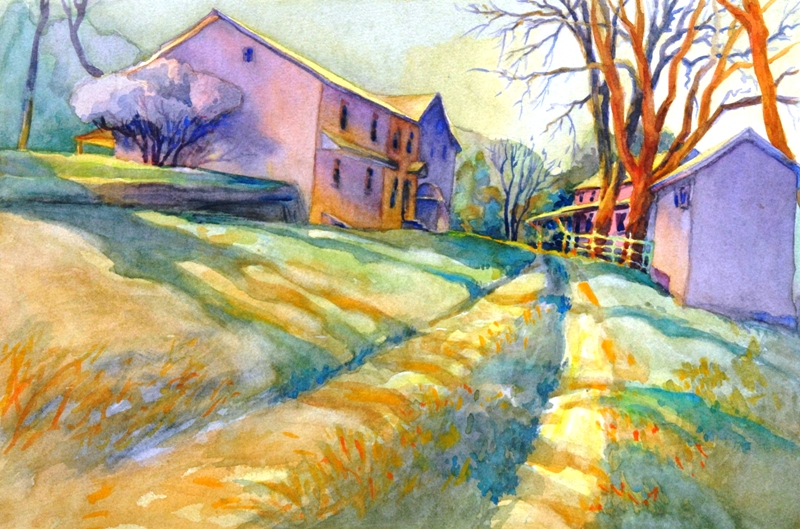 800x529 Another Observation About Painting Shadows In Watercolor