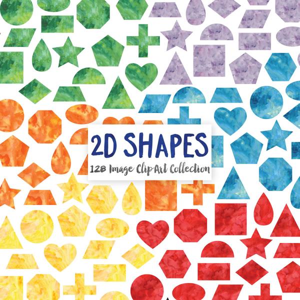 600x600 2d Watercolor Shapes Paula Kim Studio