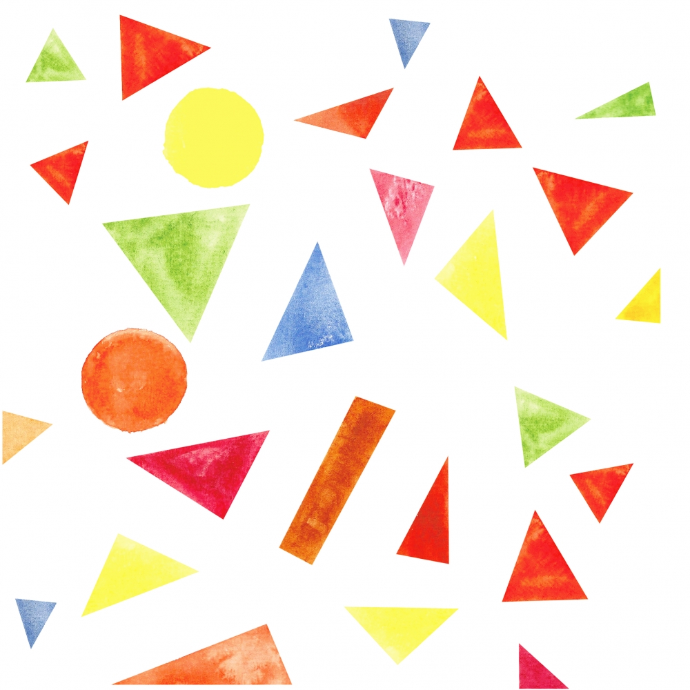 1000x1000 Watercolor Shapes Shirt