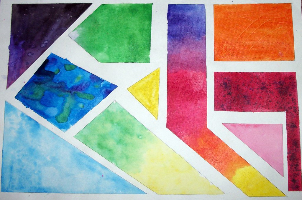 1024x680 Watercolor Shapes By Zylobunny