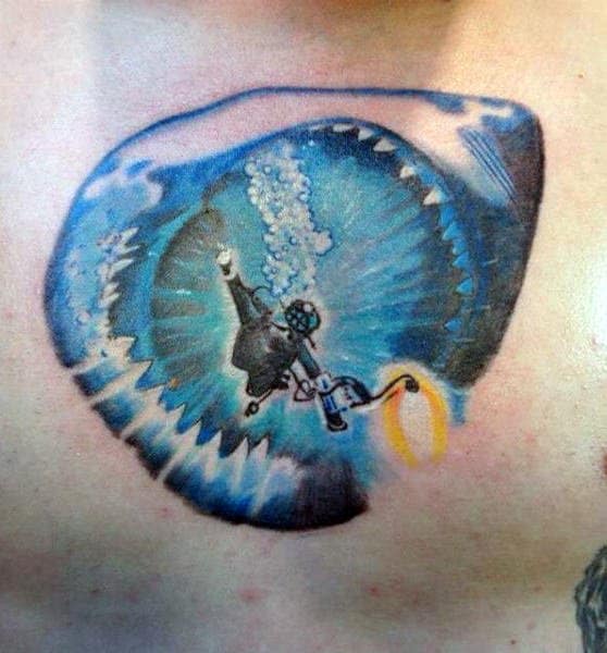558x600 Shark Attack! 101 Of The Best Shark Tattoo Design Ideas