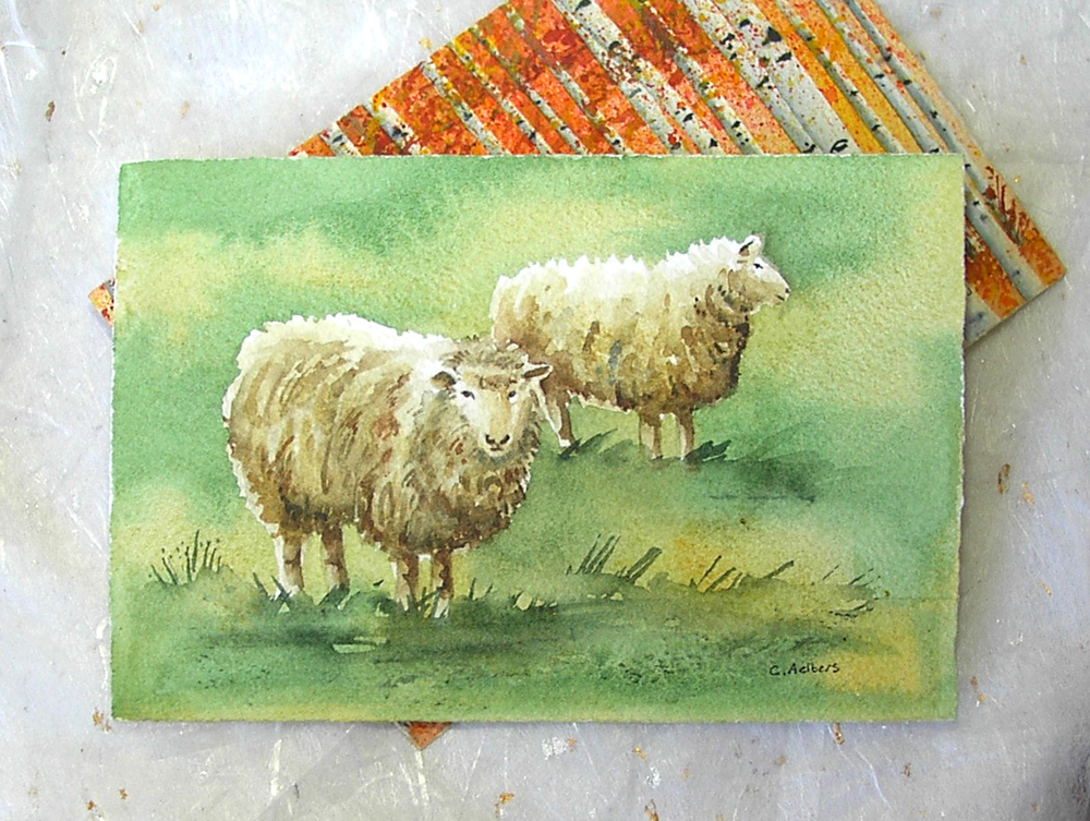 1000x753 Sheep Art