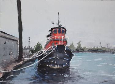 375x275 Original Ship Watercolor Paintings For Sale Saatchi Art