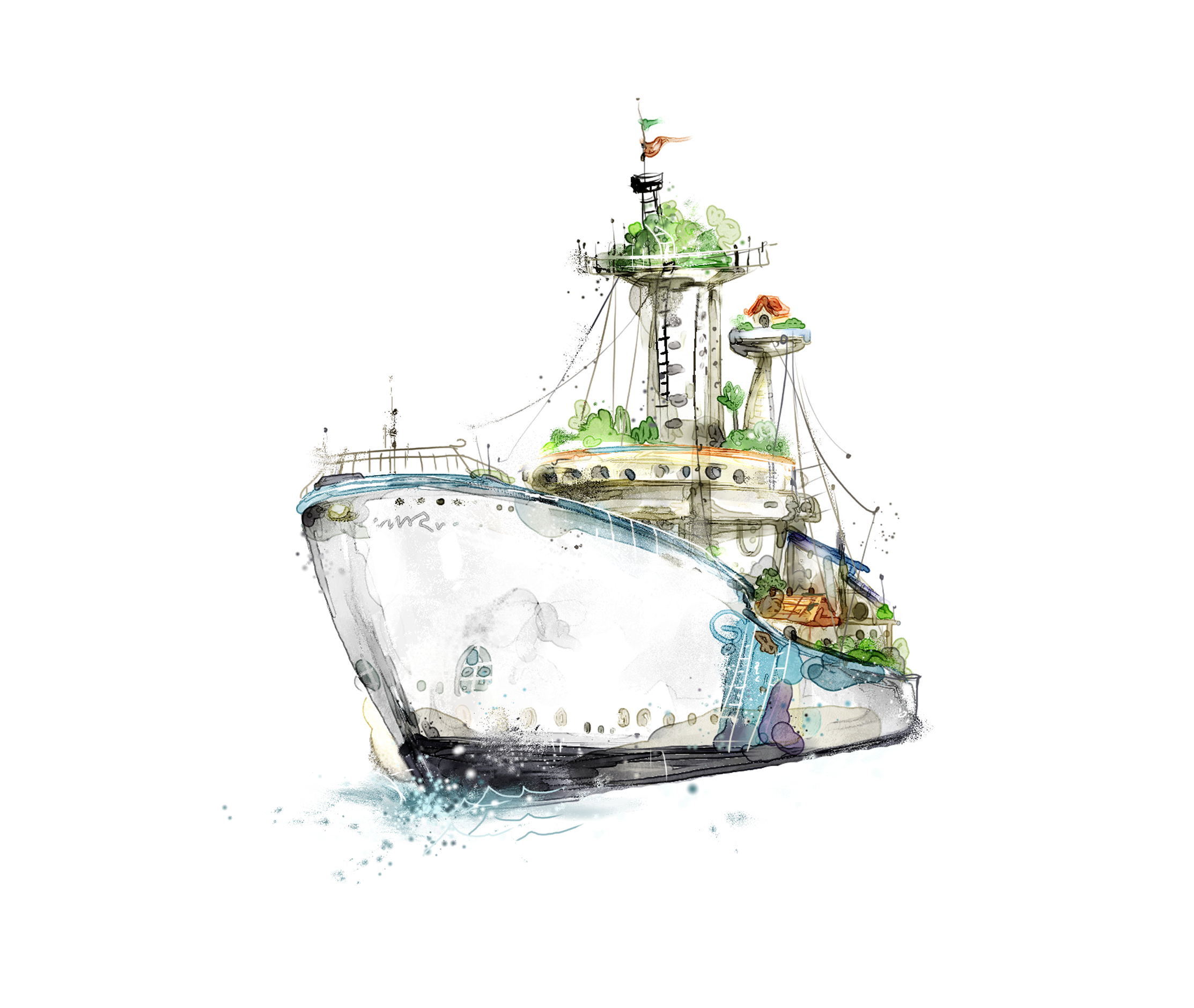 2226x1880 Watercolor Painting High Definition Television 4k Resolution