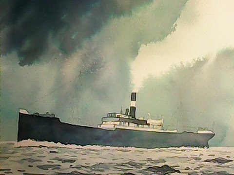 480x360 How To Paint A Ship With Watercolor