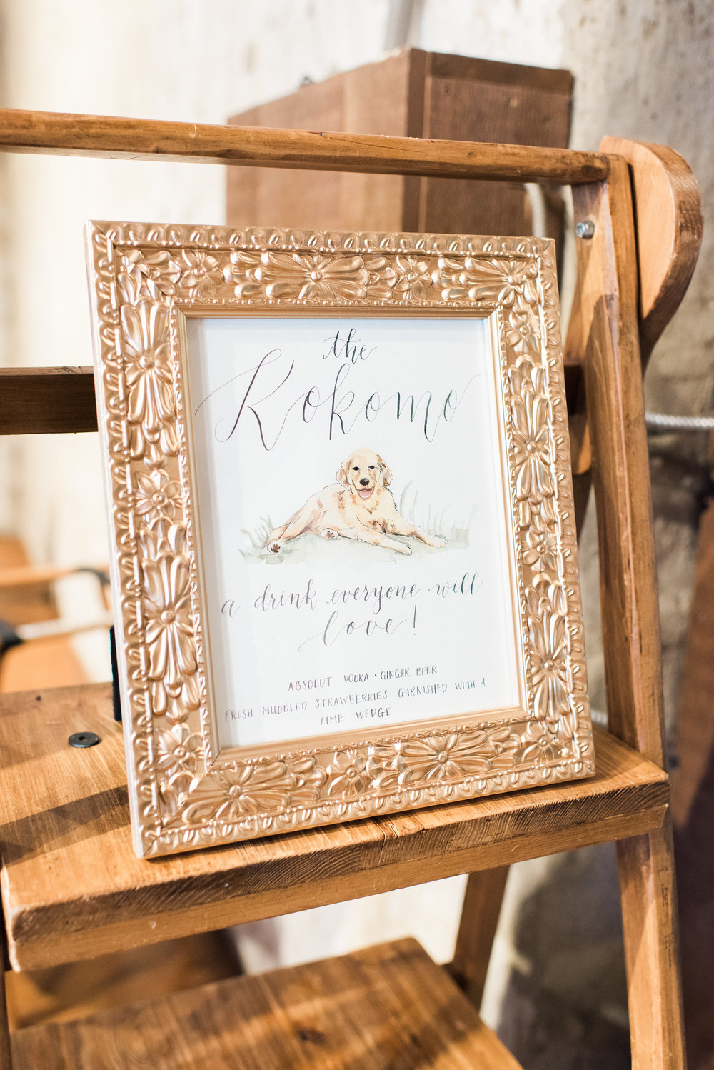 1000x1498 Puppy Love Watercolor Signs For Weddings A. Taylor Studio