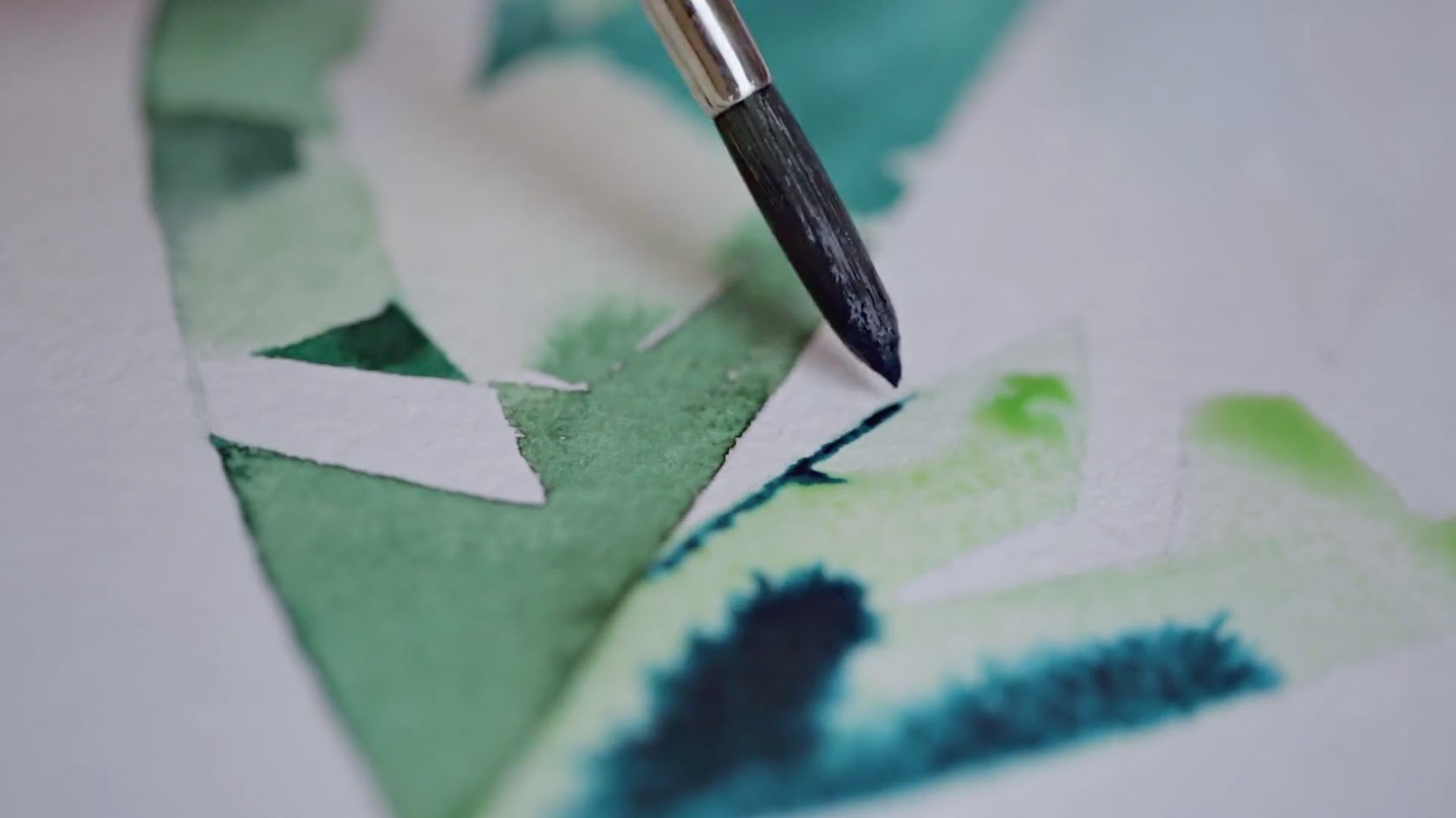 1680x944 Creation Of Watercolor Prints For Digital Printing On A Silk