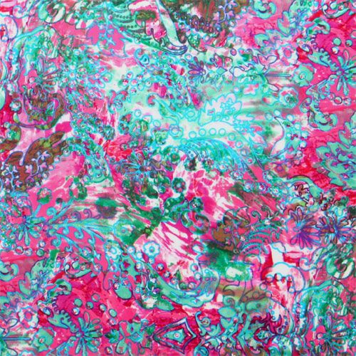 500x500 Floral Watercolor Fabric