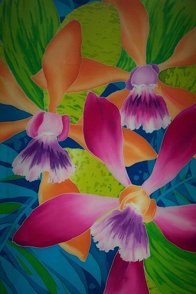 400x600 Technique Sissi Siska Transforming Silk Painting