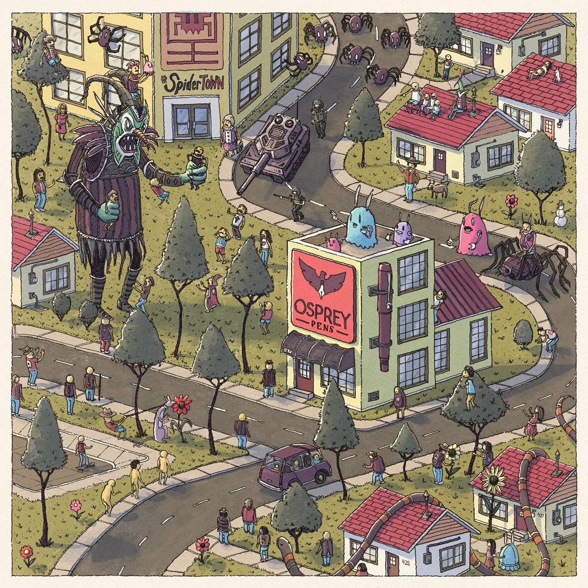 1200x1200 Junkyard Sam On Twitter Spidertown Colored With @escapemotions