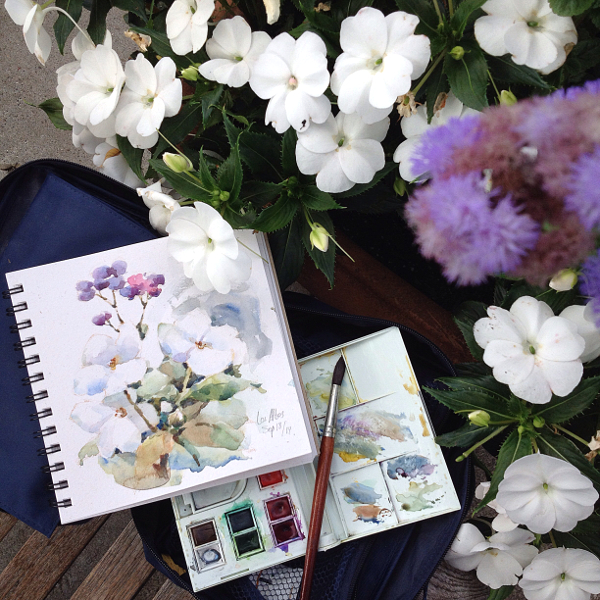 600x600 Getting Started With Watercolor Sketching