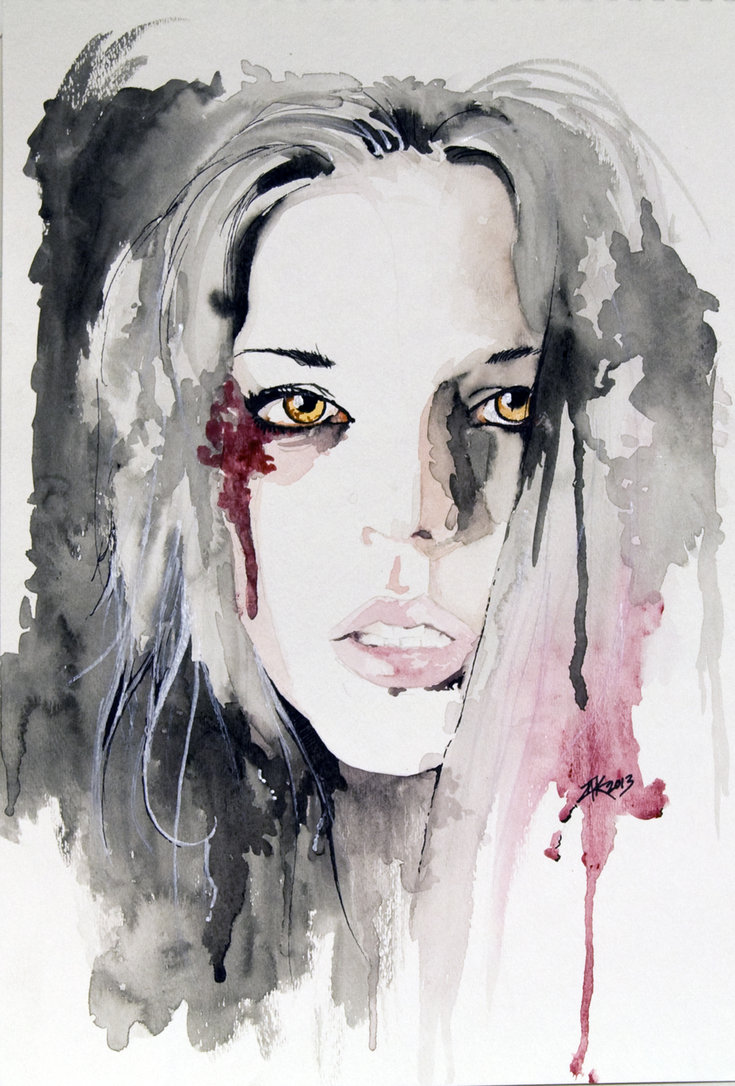 735x1086 Watercolor Sketch