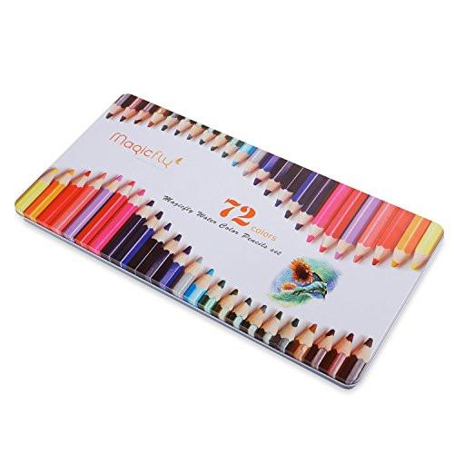 500x500 Magicfly 72 Colored Drawing Pencil Set Soft Core Art Watercolor