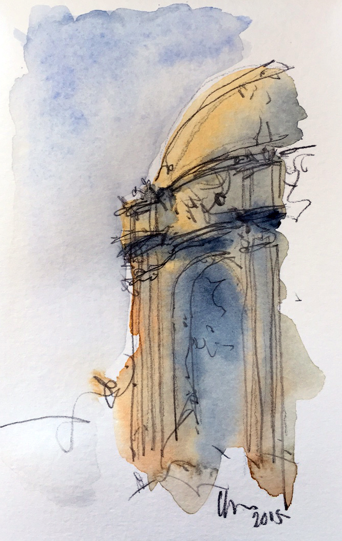 666x1053 Styles Of Rapid Watercolor Sketch Watercolorblast