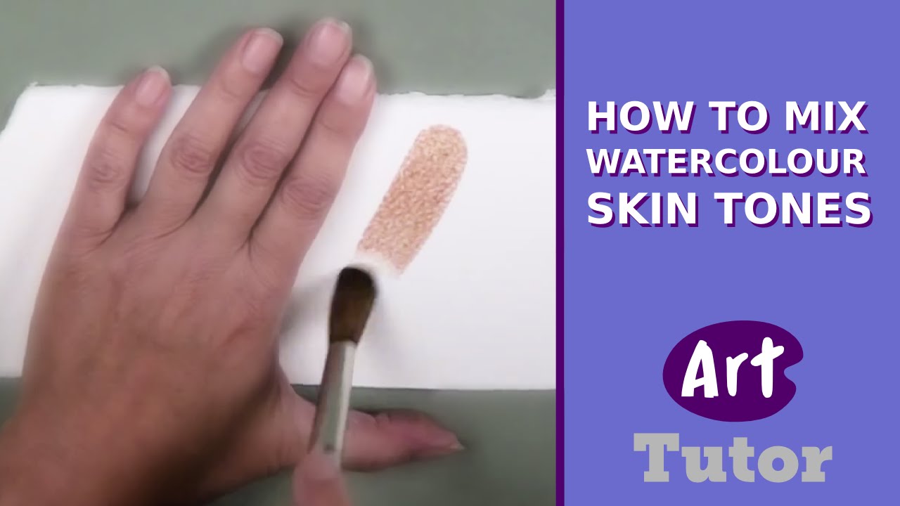 1280x720 How To Mix Watercolour Skin Tones
