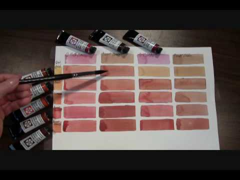 480x360 Mixing Skin Tones With Daniel Smith Quinacridone Watercolors