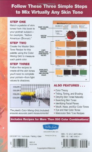 302x500 Color Mixing Recipes For Portraits More Than 500 Color