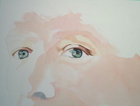 491x370 Painting Realistic Eyes And Skin Tones