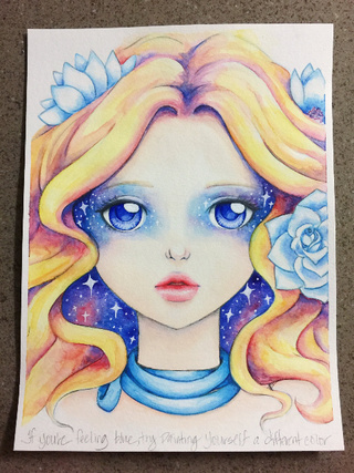 320x427 Week 5 Of My Lifebook Class. Watercolor And Graphite. Other Than