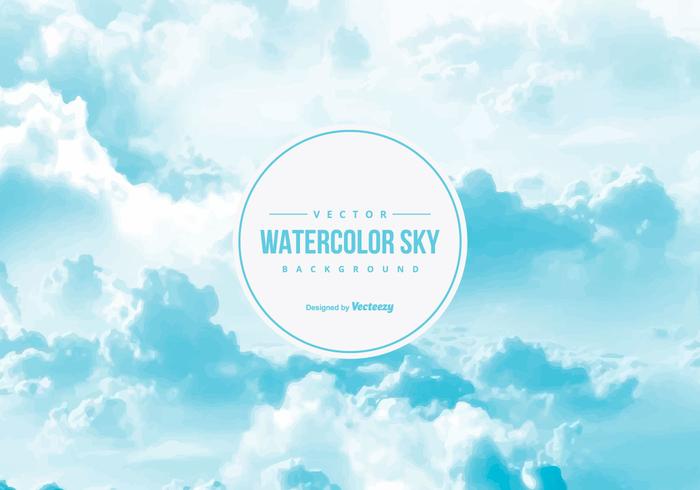 700x490 Watercolor Sky Background