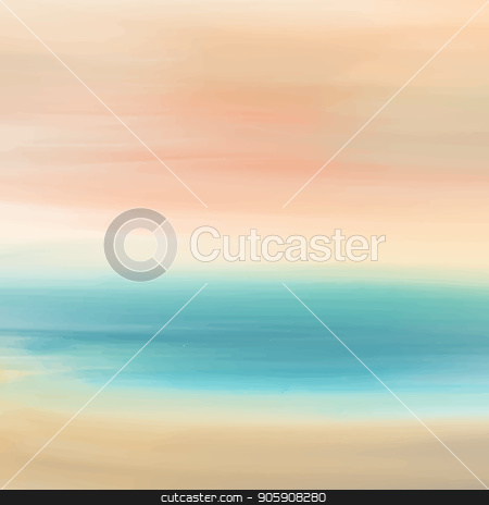 450x464 Hand Painted Watercolor Sky And Clouds, Abstract Watercolor