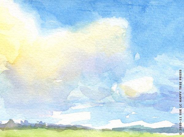 600x446 Watercolor Cloud Mashup