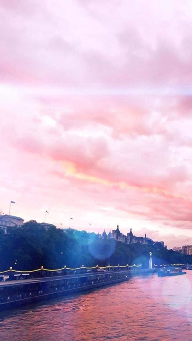 650x1155 Watercolor Sky Clouds Cloud Background, Sun, Landscape, Weather