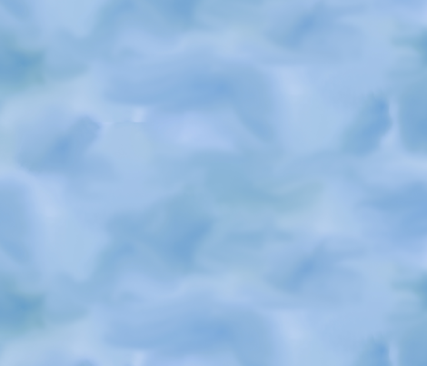 470x403 Watercolor Sky With Clouds Fabric