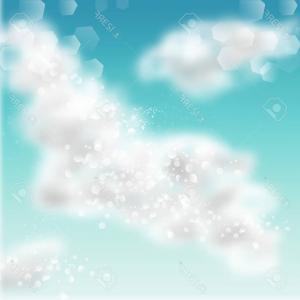 300x300 Blue Watercolor Sky And Clouds Background Arenawp