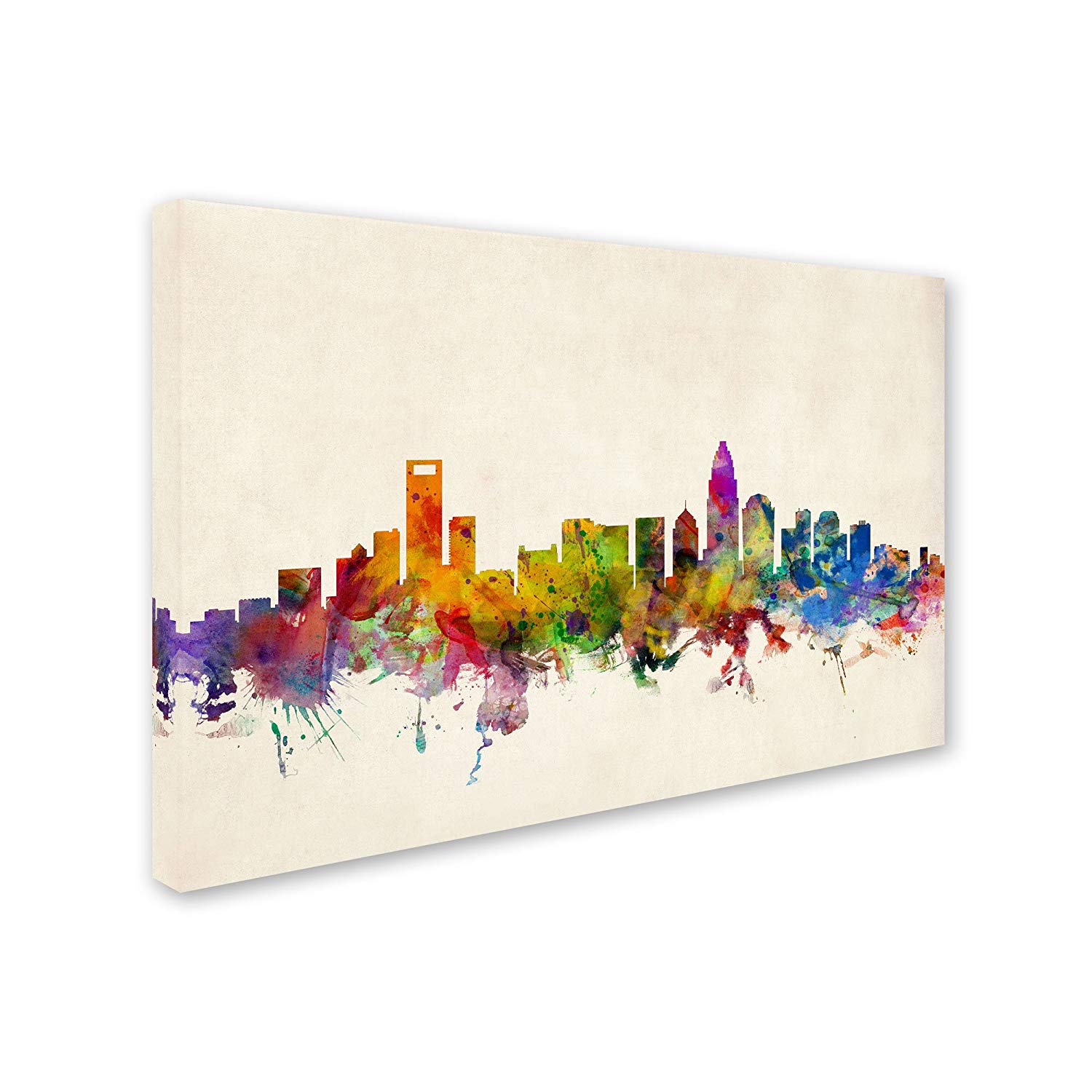 Watercolor Skyline