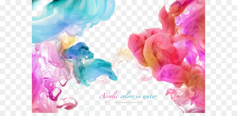 900x440 Download Acrylic Paint Watercolor Painting Stock Photograph Smoke