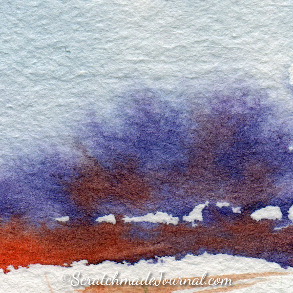 600x600 Afternoon Light On Snow Scratchmade Journal