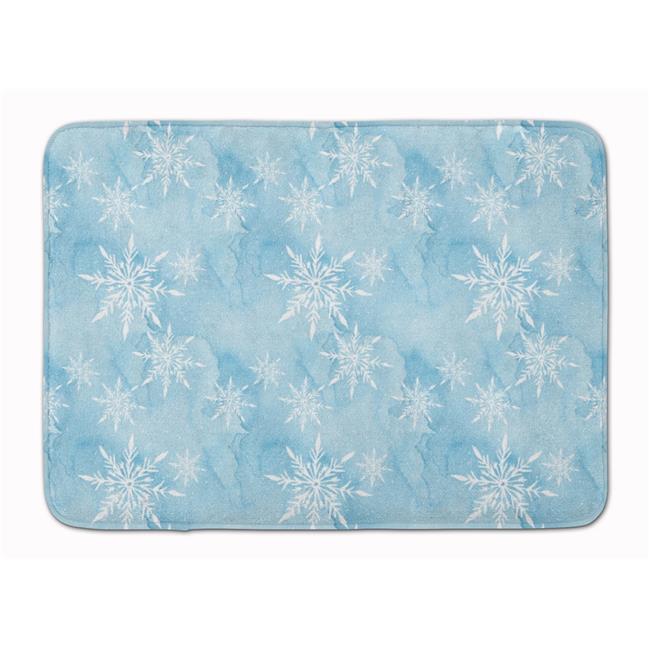 650x650 Carolines Treasures Bb7552rug Watercolor Snowflake On Light Blue