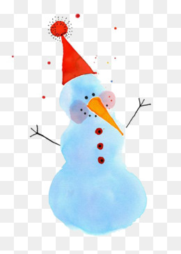 260x365 Watercolor Snowman Png Images Vectors And Psd Files Free