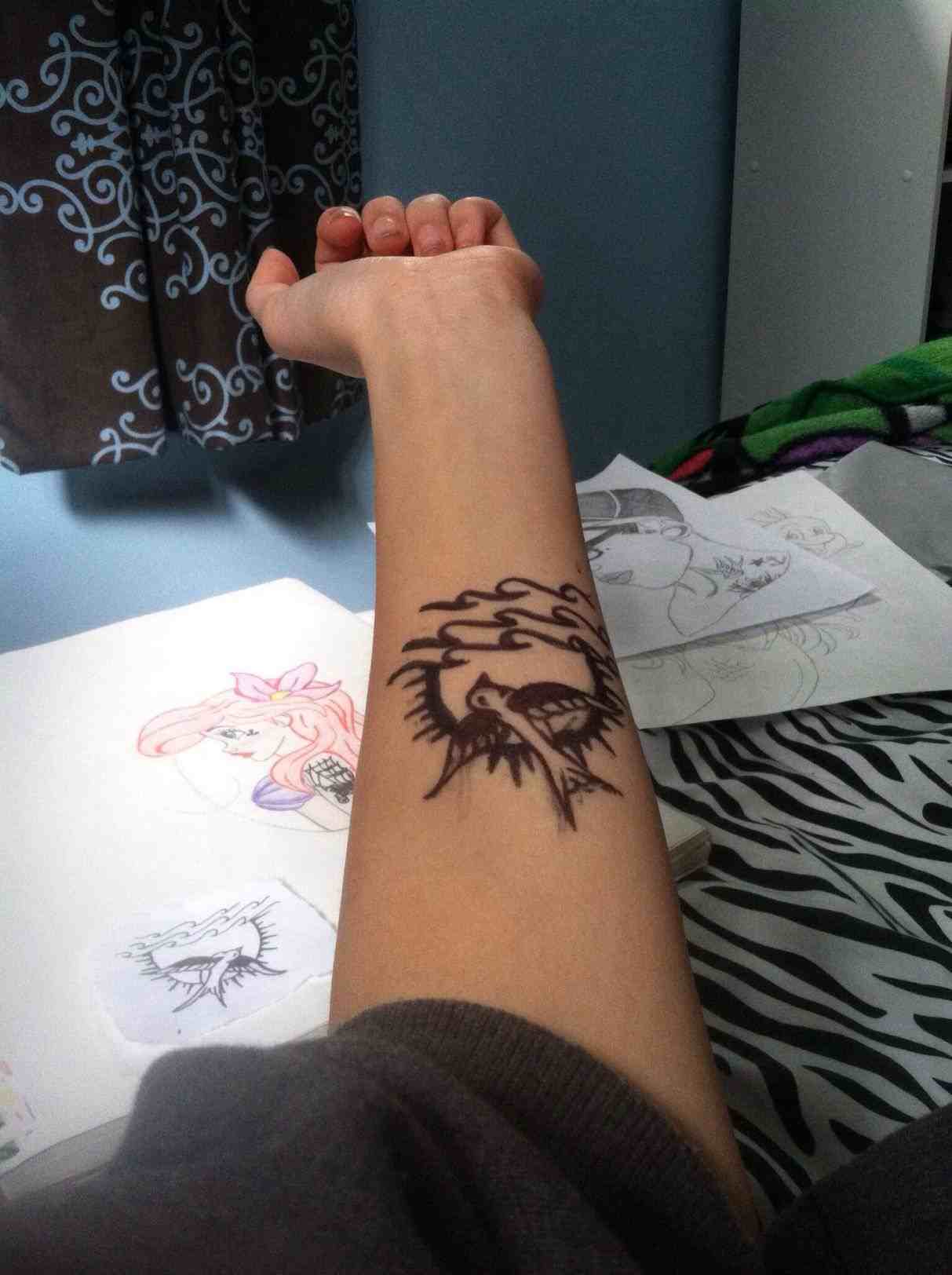 1213x1624 Color S Rhcom Hummingbird Origami Sparrow Tattoo Water