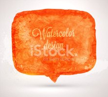 222x199 Watercolor Speech Bubble Label Stock Vectors