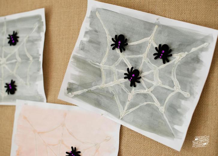 727x520 Surprise Watercolor Spider Webs Dixie Crystals