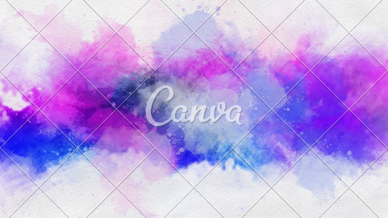 800x450 Artistic Colorful Watercolor Splash Effect Template