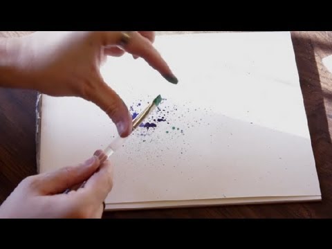 480x360 Paper Amp Watercolor Splatter Crafts Drawing Amp Art