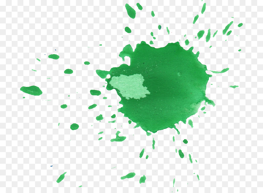 900x660 Green Watercolor Painting Desktop Wallpaper