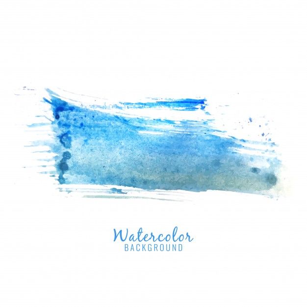 626x626 Abstract Blue Watercolor Splash Design Background Free Vector